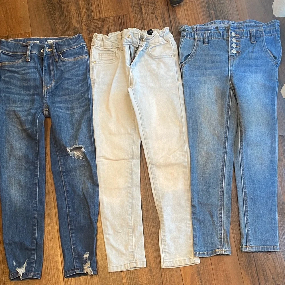 Bundle Old Navy Kids Jeans - Dark Blue, Light Blue